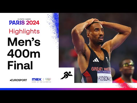 WHAT A FINISH! 🔥 | Men's 400m Final Highlights | #Paris2024 #Olympics