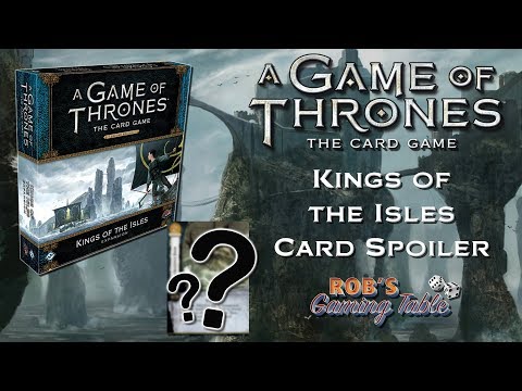 Spoiler Card revealed from the Kings of the Isles Greyjoy Expansion