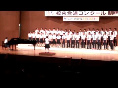 2014 10/29 沖縄東中学校 構内合唱コンクール