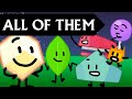 BFDI Auditions But ALL New TPOT And BFB Contestants