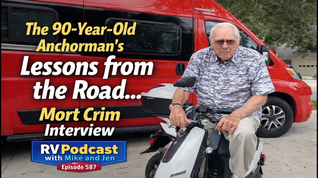 At 90, Still Rolling, Anchorman Mort Crim on RV Life, America, and Aging
