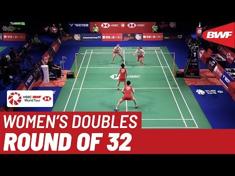 R32 | WD | FRUERGAARD/THYGESEN (DEN) vs. FUKUSHIMA/HIROTA (JPN) [2] | BWF 2019