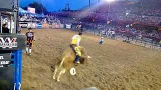 preview picture of video 'Championship Bull Riding Finals at Cheyenne Frontier Days'
