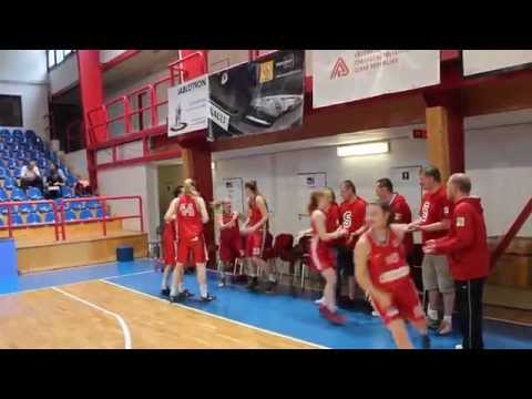 MČR U17, sez. 2013/14, semi USK Praha - BA Sparta 58:69, (1.část)