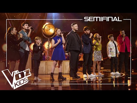 Beret y los finalistas cantan "Hola, Qué tal?" | Semifinal | La Voz Kids 2025