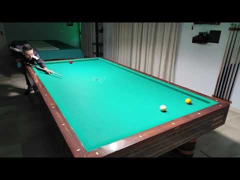 biliardo angolo di prima e steola di pallino