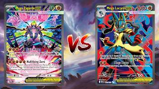 Pokemon TCG Live Mega Zygarde EX Barbaracle VS Mega Lucario EX!!