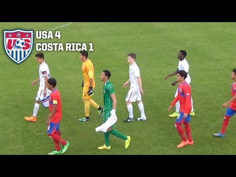 U-15 BNT vs. Costa Rica: Highlights - April 25, 2015