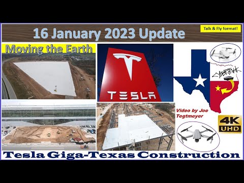 W Entrance Design Emerges & Massive Progress Everywhere! 16 January 2023 Giga Texas Update (08:15AM)