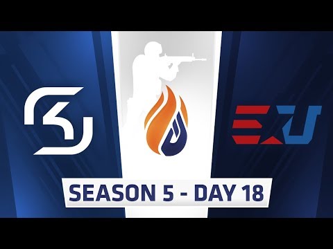 ECS Season 5 Day 18 - SK vs eUnited - Train