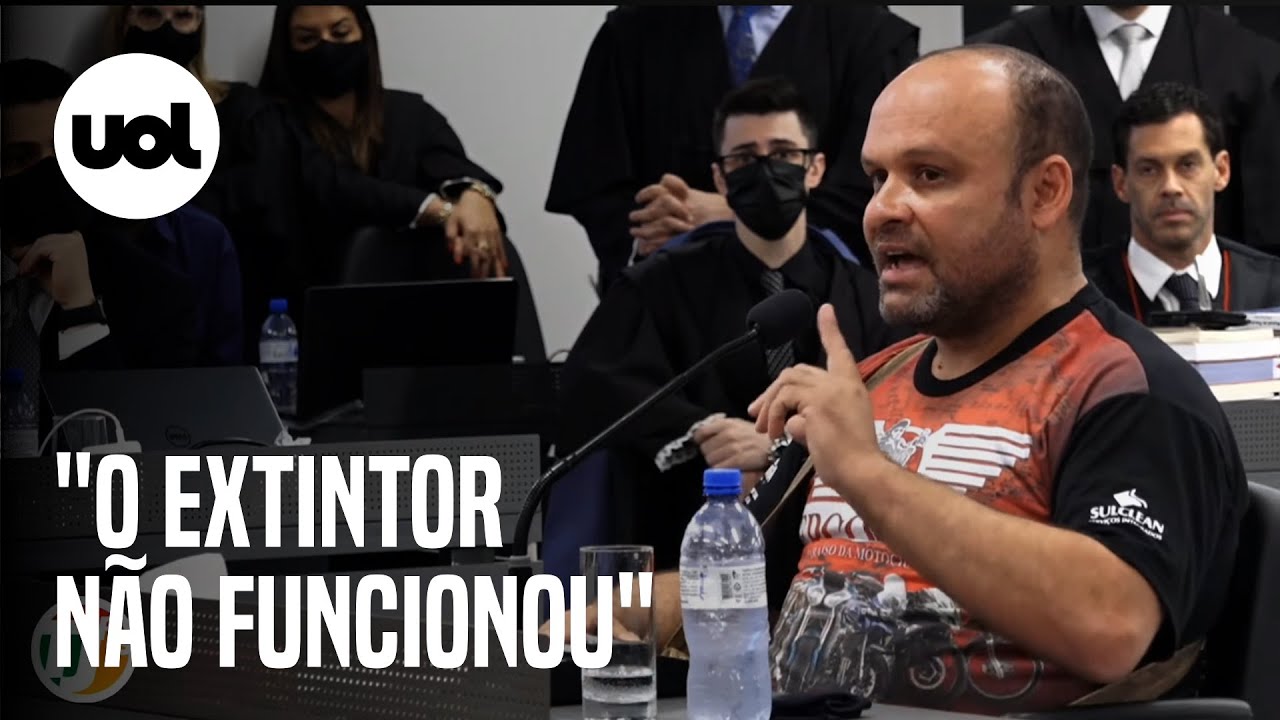 Boate Kiss: 'O fogo se propagou no momento que joguei água', diz réu