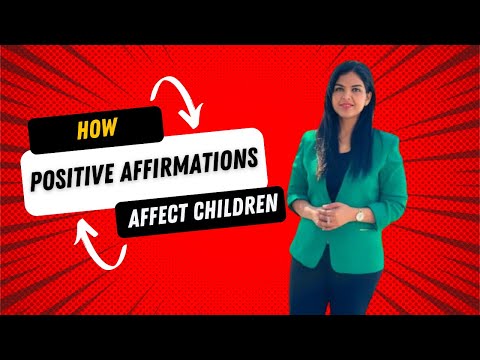 Positive Affirmation guidance for school children