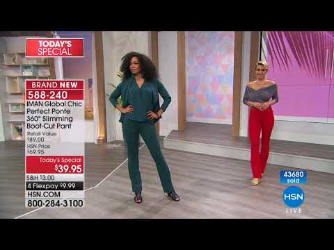 HSN | IMAN Global Chic Fashions 02.24.2018 - 10 PM