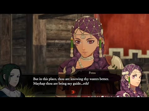 Petra tries to English