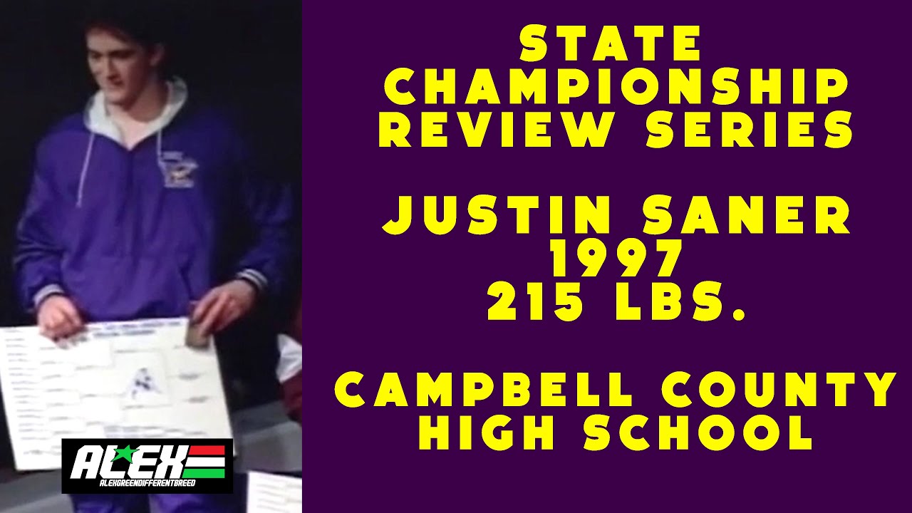 State Wrestling Championship match review w/ Justin Saner (Campbell County HS; 1997 215 lbs.)