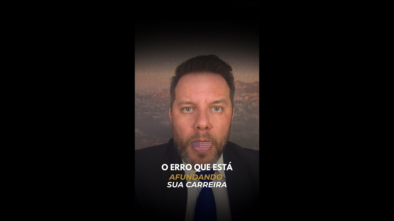 O ERRO QUE ESTÁ AFUNDANDO SUA CARREIRA