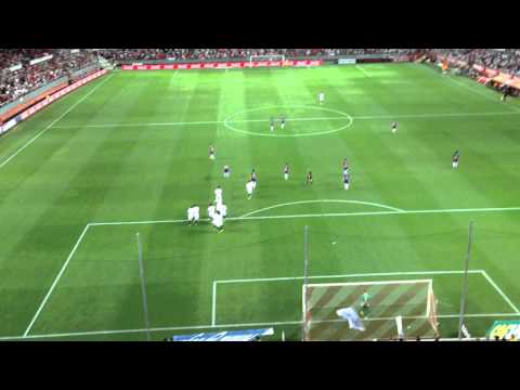 Gol de Jairo. 2-0 Sevilla Elche 2014. Desde la grada @liveSFC