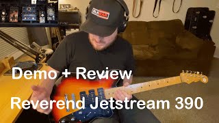 Video thumbnail for Reverend Jetstream 390 Demo and Review by Blaisen Guitars
