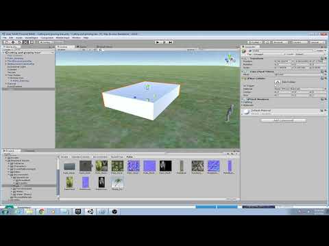 Growing, cutting and re-spawning a tree or an object.