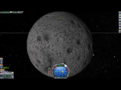 KSP Manned Mun Landing w/ Principia