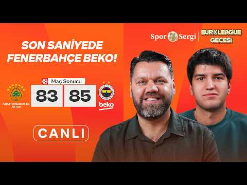 FENERBAHÇE BEKO PANATHINAIKOS’U BALDWIN’LE YIKTI! | Anıl Uysal, Niko Yenibayrak | Euroleague Gecesi