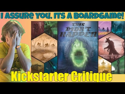 This Didn't Happen - Kickstarter Critique Review