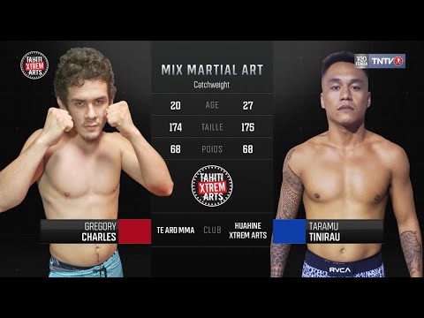 Tahiti Xtrem Arts 2 - Gregory CHARLES vs Taramu TINIRAU