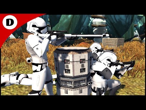 FIRST ORDER TROOPS IN FELUCIA BASE - Men of War: Star Wars Mod