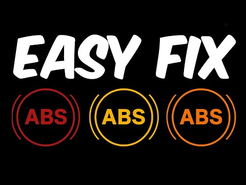 How to Fix & Reset ABS (Anti-Lock Brake System) Warning Light Stays On or Flashing | ABS Light On