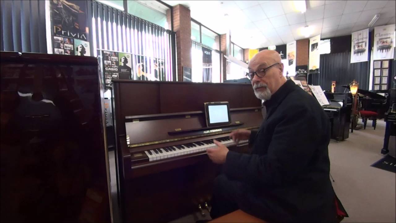 Alex Steinbach Recital II ( JS125 SMD) 125cm Upright Piano - video 1