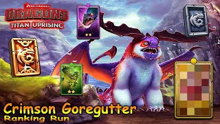 Dragons: Titan Uprising / Crimson Goregutter Ranking Run / Full Battle / BP 8600+ / (HTTYD)