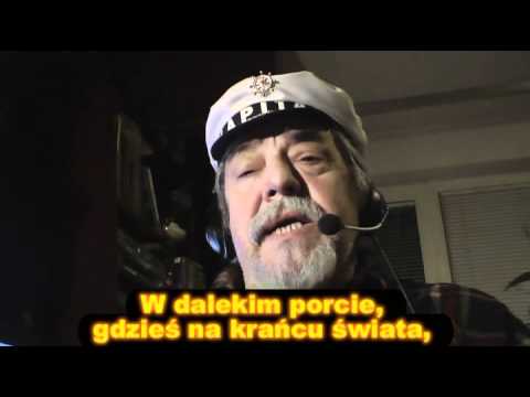 starsza wersja- SAMOTNA FREGATA  -  z  TEKSTEM  -  (  NOWAKOWSKI) - LESZEK ORKISZ SPIEWA