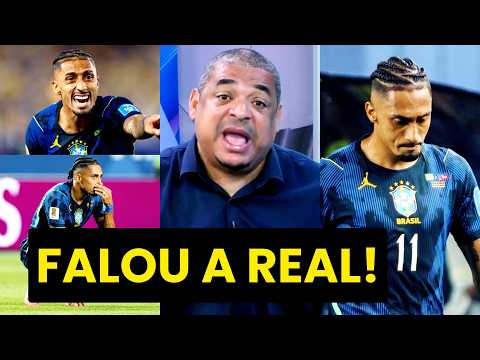 VAMPETA: “O QUE EU SEI é que MUITA GENTE ACHAVA que…” RAPHINHA VIROU PROBLEMA para a SELEÇÃO?