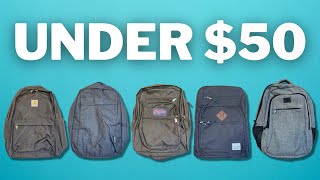Top 5 Best Backpacks Under $50 (Cheap But Great)