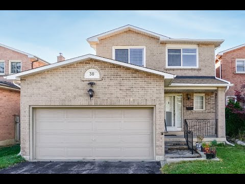 30 Michener Crescent, Markham Home for Sale - Real Estate Properties for Sale