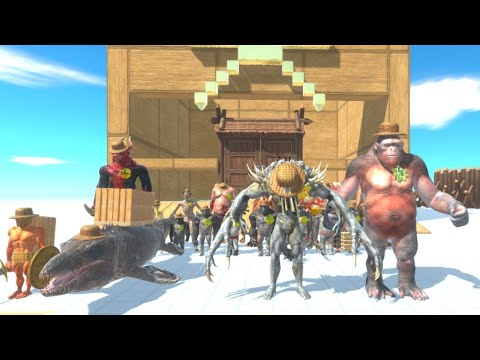 SHERIFF SCOURGE + INF + SHERIFF GORO + PRIMATES INVADE THE CAMP THE SCOUT MOSASAURUS +ACHILLES -ARBS