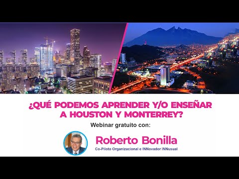Miniatura de Webinar: ¿Qué podemos aprender y/o enseñar a Houston 🇺🇸 y Monterrey 🇲🇽? ft @coparmexzmleon