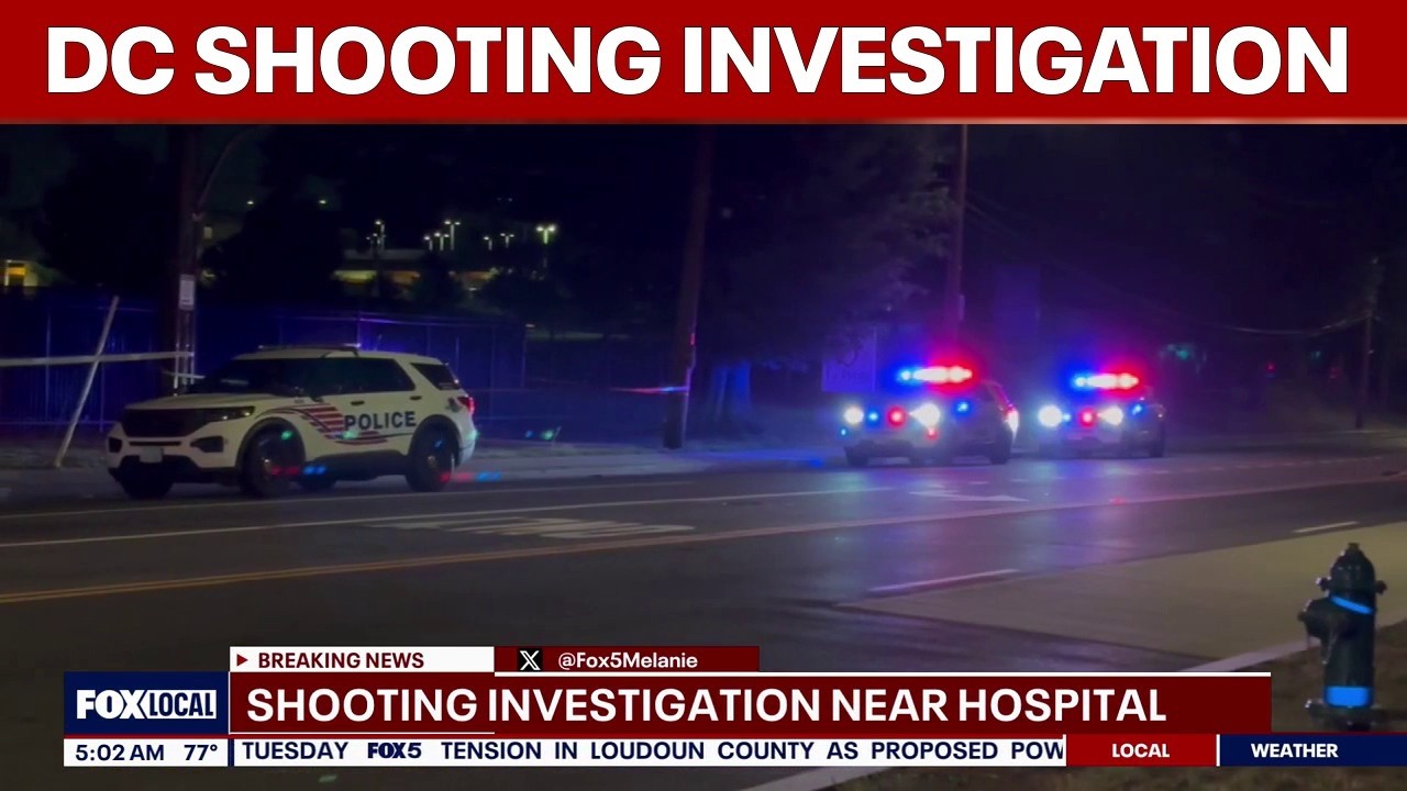 Shooting investigation near DC hospital