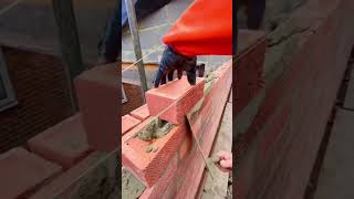 A great and professional masonry brick 🧱 wall work. I hope this helps us to learn this skill
