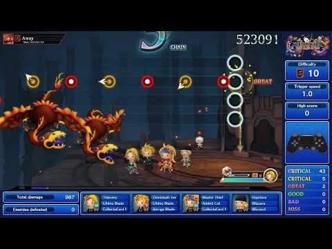 Theatrhythm FFXVI DLC - Away - Perfect Chain