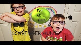 POT OF GOLD SCAVENGER HUNT!