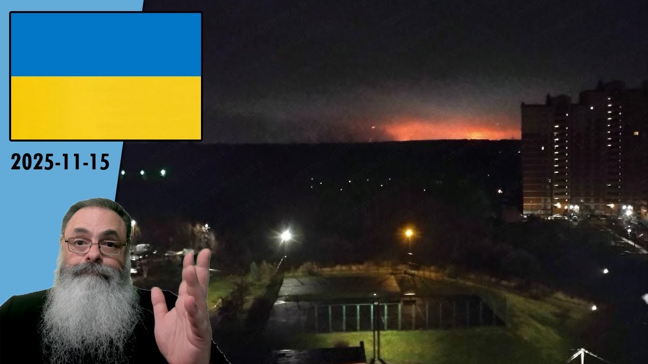 #Ucrânia 2025-11-15: UCRÂNIA atinge REFINARIA em RYAZAN e fábrica de MÍSSEIS e FOGUETES em VORONEZH