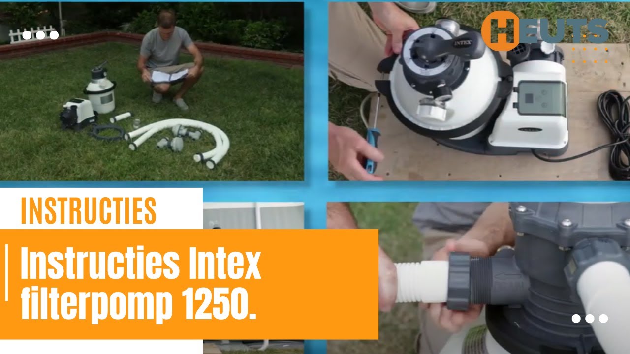 Intex zandfilterpomp 4m3