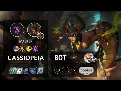 Cassiopeia Bot vs Lux - NA Master Patch 10.15