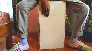 Download lagu Pergi hilang dan lupakan Cover cajon buatan sendiri 👍 mp3