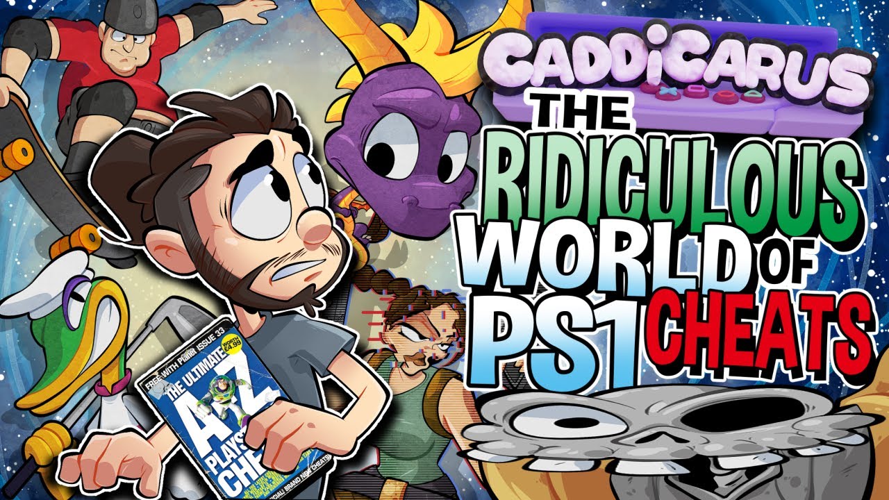 The Ridiculous World of PS1 Cheats - Caddicarus