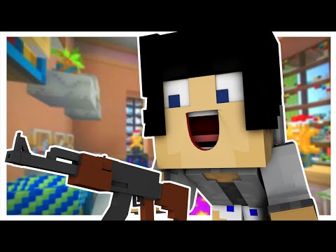 Baby with a Gun in Minecraft Roleplay