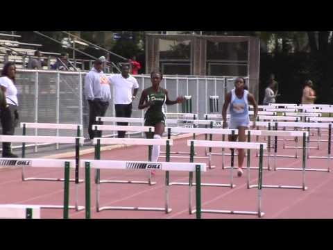 Girls 100m hurdles
