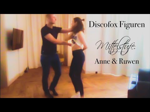 Discofox Figuren - Damendrehung rechts & links am Platz, Damentaucher Var., Schiebetür Var.