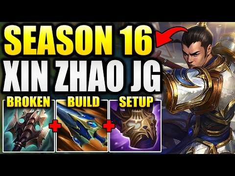 HOW TO CLIMB WITH XIN ZHAO JUNGLE IN SEASON 16! (+NEW BUFFS)